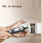 Deli Electric Screwdriver 4V Lithium Battery 2000mAh 300rpm 5N·m Torque LED Light 3-Speed Adjustment Portable Power Tool Set