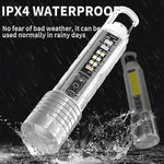 LinkMejor Mini Flashlight Type-C USB Rechargeable 1500mAh IPX4 Waterproof (S30B LinkMejor)