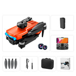 KDiRC K102 MAX WiFi FPV with Dual HD Camera 360° Obstacle Avoidance Optical Flow Positioning LED Brushless Foldable RC Drone Quadcopter RTF
