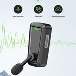 C10 Cycling Intercom Headset Wireless bluetooth 6.0 Earphone 520M Two-person Intercom Built-in HD Noise Cancelling Mic AI Voice Assistant 10H Playback IPX5 Waterproof 18g Outdoors Helmet Headphones