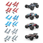 8pcs Upgrade Parts For MJX H16 16207 16208 16209 16210 Metal Front and Rear Upper Lower Suspension Arm Set 1/16 RC Car