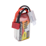 LinkMejor Power 7.4V 1000mAh 35C 2S LiPo Battery T Deans Plug for RC Drone