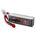 LinkMejor 11.1V 2200mAh 65C 3S LiPo Battery T Deans Plug for RC Car