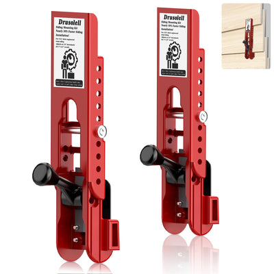 Siding Installation Tools Fiber Cement Siding Mounting Kit For 5/16-Inch Lap Siding Adjustable 4-8 Inch Reveals Polycarbonate Body 2 Pack