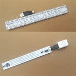 LinkMejor AUL-50 Acoustic Level Indicator Kit DIY Voice Control Lamp Audio Spectrum 2x50-segment LED Light
