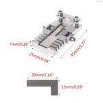 Universal Key Clamping Fixture Duplicating Cutting Machine Stainless Steel Precision Cutting for Car and Door Key Copy Tool