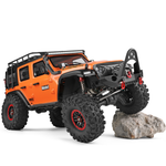 LinkMejor 104010 RTR 1/10 2.4G 4WD RC Car Rock Crawler Off-Road Climbing Truck Full Proportional LED Light Vehicles Models Toys