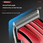 LinkMejor 2 In 1 Electric Hair Clipper Set for Men Cordless Rechargeable Trimmer Kit with LCD Display 6500 RPM