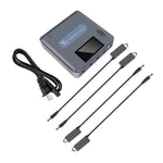 4 In 1 Battery Charging Hub AC 110-240V Input 5V 3A Output 4 Battery Ports 2 USB Ports Intelligent Flight Battery Fast Charger for DJI Mavic 3