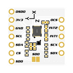 LSM6DSV + QMC6309 Module for SlimeVR Trackers and Smol Slime Trackers