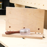 LinkMejor Polycarbonate Woodworking Mallet Non-Marring Dead-Blow Buffer Hammer for Furniture Assembly Chiseling