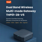 Tuya Multimode Gateway Dual-Band 2.4G 5G WiFi Zigbe BLE Sigmesh Wireless Remote Controller Automatic Tuya Smart Home Repeater