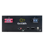 Gokwh 51.2V 100Ah 5120Wh LiFePO4 Energy Storage Battery with Bluetooth  Built-in BMS for Home Backup RV and Camping