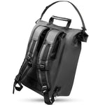Xmund 3-in-1 Waterproof Bicycle Pannier Backpack 23L IPX6 Roll Top Convertible Laptop Bag