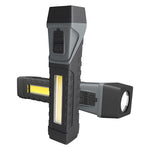 LinkMejor Flashlight with Pen Clip Holder Rotatable Tail Flashlight with Magnet Strong Light Flashlight Working Light