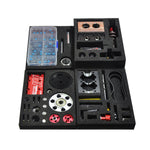 LinkMejor FS-L200AC OT 7cc SOHC 4 Stroke 2 Cylinder Air Cooling ICE DIY Nitro Engine Kit for RC Car