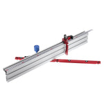 Suitable for Dewalt Miter Gauge System 450mm 0-90 Degree Angle with 600/800mm Aluminum Alloy Fence and Stop Sawing Assembly Ruler for Table Saw Router Table Miter Saw