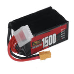 LinkMejor 6S 22.2V 1500mAh 120C 33.3Wh LiPo Battery XT60 Plug for SpeedyBee Master 5 V2  RC FPV Racing Drone