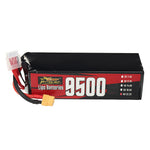 LinkMejor 6S 22.2V 9500mAh 65C 210.9Wh LiPo Battery XT60 Plug for Long Range RC Drone FPV Racing