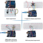 LinkMejor UNOR3 Microcontroller For Starter Kit DIY Electronic Kit Power Module Accessories Development Board