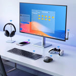 LinkMejor CM749 bluetooth 5.4 Adapter 120M Dongle for PC Wireless Mouse Keyboard Music Audio Receiver Transmitter Free-driver
