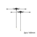 iFlight ELRS 2.4GHz/868/900MHz Dual-band 70mm/160mm/220mm RX Receiver T-Antenna 2pcs for FPV Racer Drone RC Airplane