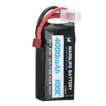 LinkMejor 11.1V 4000mAh 100C 3S Lipo Battery T Plug for RC Car