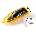 LinkMejor S13 RTR 2.4G RC Boat LED Light Capsized Reset High Speed Racing Waterproof Ship Vehicles Models Toys