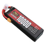 LinkMejor Power 14.8V 10000mAh 100C 4S LiPo Battery XT60 Plug for RC Drone