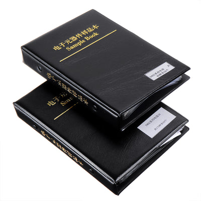 0402 SMD Resistor Sample Book 0R~10M 1% 170valuesx50pcs=8500pcs + Capacitor 80valuesX50pcs=4000pcs 0.5PF~22uF