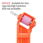 2-12.5mm Portable Corundum Grinding Wheel Drill Bit Sharpener Titanium Drill Portable Drill Bit Powered Tool Parts