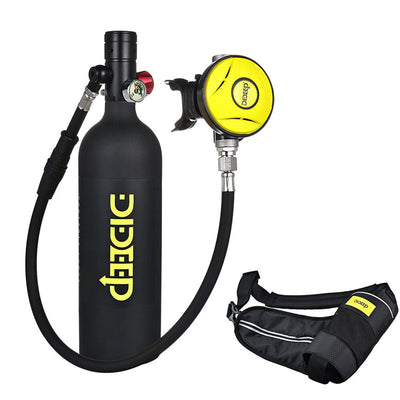 LinkMejor X4000Pro 1L Scuba Diving Gear Cylinder Oxygen Professional Buceo Diving Equipment Scuba Kit Water Pump Snorkeling Set