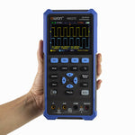 LinkMejor® HDS200 Series 2CH Handheld Oscilloscope 40/70/100MHz Bandwidth 20000 Counts Multiumeter OSC + DMM + Waveform Generator 3 in 1 Suitable for  Automobile Maintenance and Power Test