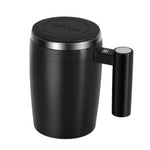 Comfook 400ml USB Rechargeable Automatic Mixing Cup 7000rpm Motor with LCD Digital Display For Coffee Milk Grain Oat Magnetized Stirring