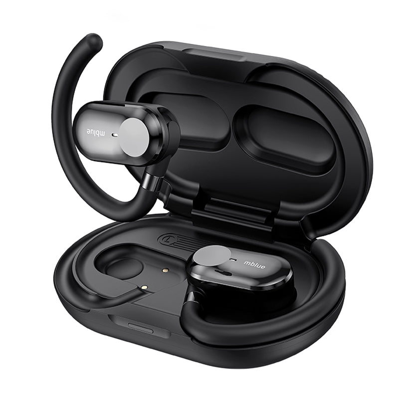 MEIZU Mblue H06 OWS Headset Wireless bluetooth Earphone HiFi Sound ENC Call Noise Reduction DNS Sound Transmission 25H Standby Time Earhooks Sports Headphones
