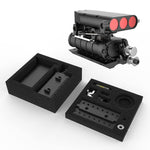 LinkMejor Supercharger DIY Assembly Kit for LinkMejor HOWIN FS-V800 V8 Engine Model Physics Experiment Science Education Toys