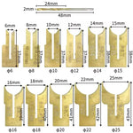 Drill Milling Cutter Set Kit Drill Wood 13/16/24pcs Electric Beads Tools Maker Bit Carbide Woodworking 6-25mm