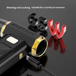 M18 Handheld Vacuum Cleaner 10000mAh Battery 6-Speed Adjustable Brushless Motor 65W Power Lightweight Cordless Blowing and Suction Portable Car Dust Collector