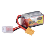 LinkMejor Power 11.1V 1000mAh 35C 3S LiPo Battery XT60 Plug for RC Drone