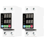 40A 63A Rated Current Automatic Reclosing Protector with Overvoltage Undervoltage Overcurrent Protection Real-Time Dual Digital Display Adjustable Current 230-280V Voltage Protection