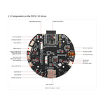 ESP32-S3-Korvo-1 Development Board UART 500m ESP-Skainet 3-Microphone Array Far-Field Pickup Offline Voice Commands Intelligent Voice Solution