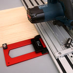 Wnew Precision Track Saw Guide Rail Square for Quick Woodworking Cuts for Festool Rail