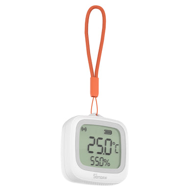 LinkMejor SNZB-02WD IP65 Zigbe LCD Smart Temperature Humidity Sensor Waterproof Work with Alexa Google Home Need LinkMejor Zigbe Hub