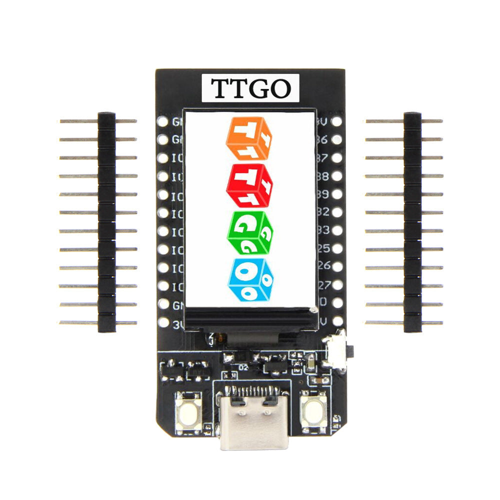 LinkMejor® TTGO T-Display ESP32 CH9102F WiFi bluetooth Module 1.14 Inch LCD Development Board