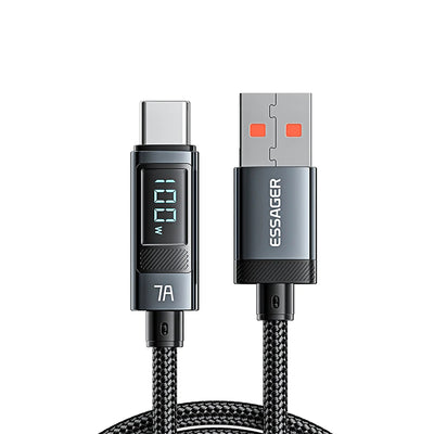 LinkMejor 7A USB-A to Type-C Cable QC Fast Charging Data Transmission Copper Core Line 1M/2M Long for iPhone 15 15 Plus for Samsung Galaxy Z Flip4  for Huawei Mate60 Pro for Xiaomi 13pro