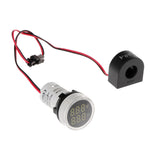 Geekcreit® 2in1 22mm AC50-500V 0-100A Amp Voltmeter Ammeter Voltage Current Meter With CT Au23