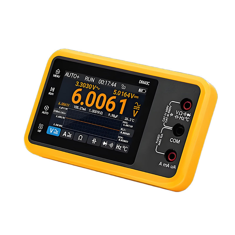 LinkMejor DM40 3 in 1 Digital Multimeter 60000 Count Oscilloscope Signal Generator Touch Screen High Precision
