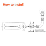 Automatic Oscillating Sprinkler 19 Hole 4 Modes Lawn & Garden Essential Watering System Irrigation Device for Home Gardens Agricultural Fields Water Sprinkler for Lawn