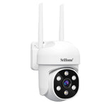 LinkMejor SH061 1080P 2MP HD WiFi Home Security Camera PTZ AI Wireless Monitoring Camera Night Vision Human Detection Two-way Intercom IP66 Waterproof Video Surveillance CCTV Cameras