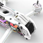 LinkMejor Mario5 227mm HD O4 Wide / O4 Pro 5 Inch 6S DC Colorful White FPV Racing Drone PNP with F405 V5 FC 2306.5 Pro 1880KV Motors